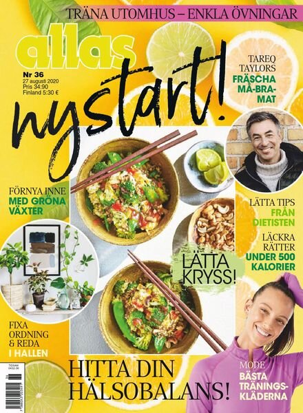 Allas – 27 augusti 2020 Cover