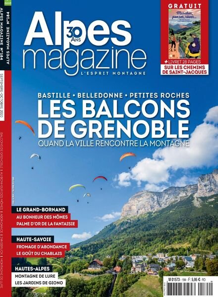 Alpes Magazine – Septembre-Octobre 2020 Cover