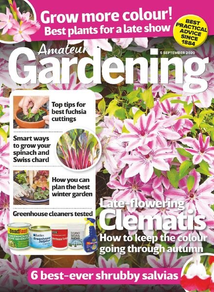Amateur Gardening – 05 September 2020 Cover