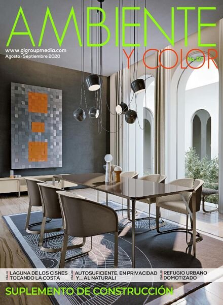 Ambiente y color – Agosto-Septiembre 2020 Cover