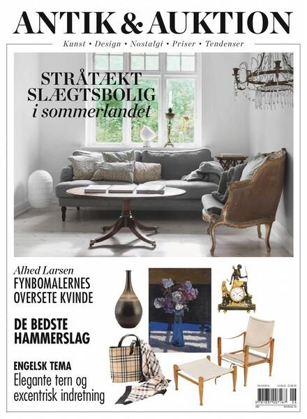 Antik & Auktion Denmark – august 2020 Cover
