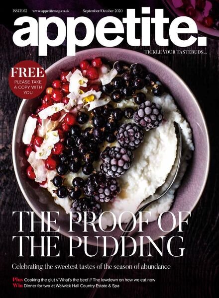 Appetite Magazine – September-October 2020 Cover