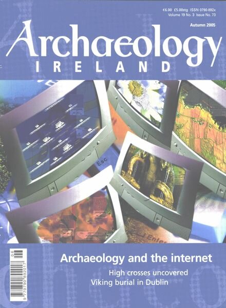 Archaeology Ireland – Autumn 2005 Cover