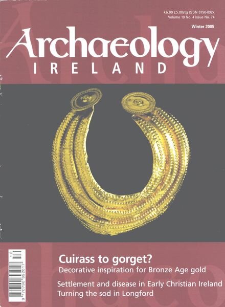 Archaeology Ireland – Winter 2005 Cover