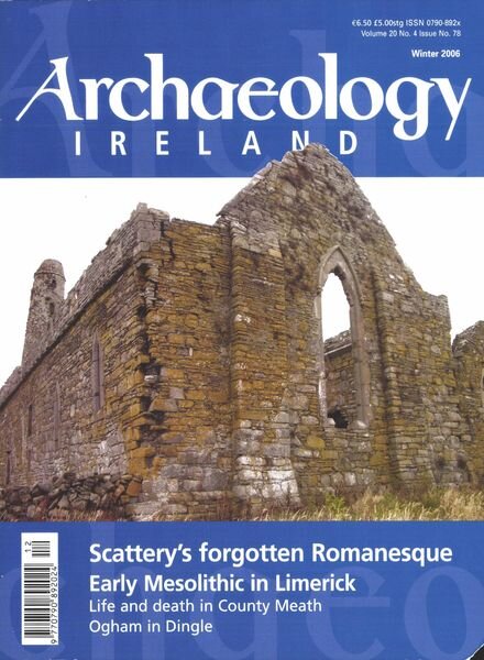 Archaeology Ireland – Winter 2006 Cover