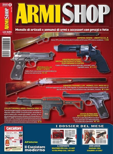 Armi Shop – Agosto 2020 Cover