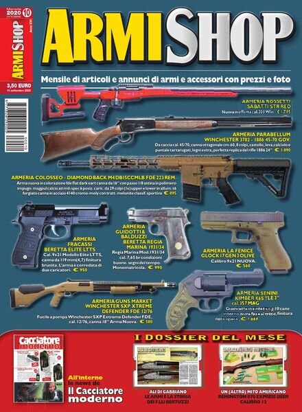Armi Shop – Ottobre 2020 Cover