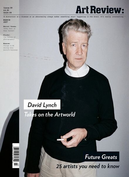 ArtReview – March 2007 Cover