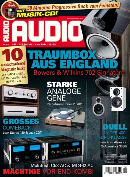 Audio – Oktober 2020 Cover