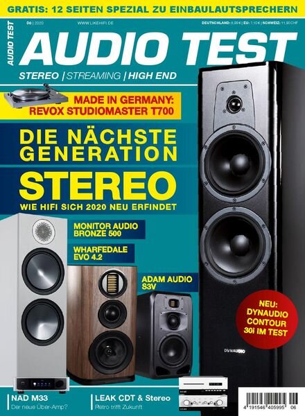Audio Test – Nr.6 2020 Cover