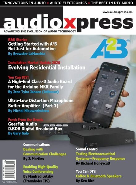 audioXpress – October 2020 Cover
