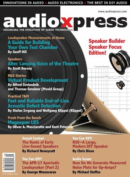 audioXpress – September 2020 Cover