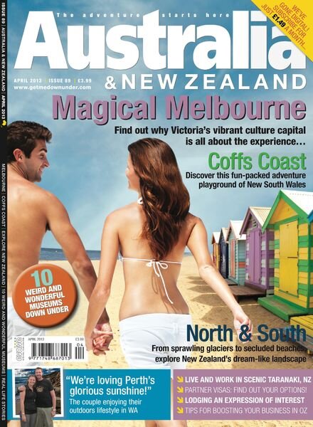 Australia & New Zealand – April 2013 Cover