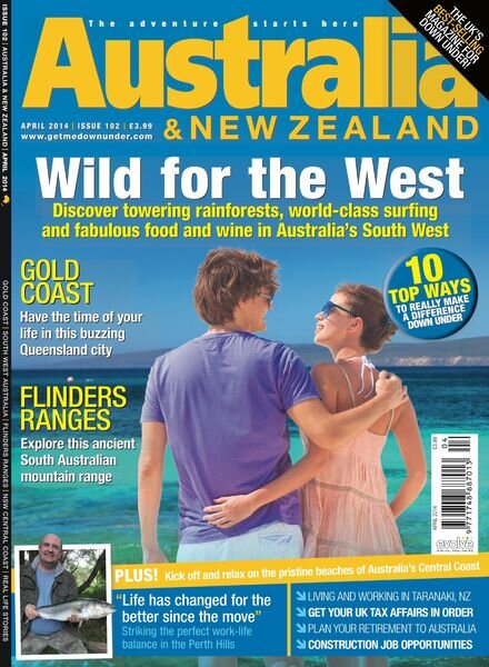 Australia & New Zealand – April 2014 Cover