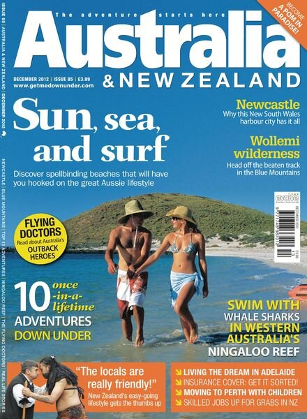Australia & New Zealand – December 2012 Cover