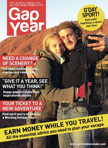 Australia & New Zealand – Gap Year Supplement Cover