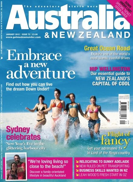 Australia & New Zealand – January 2012 Cover