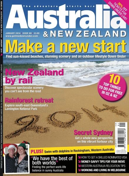 Australia & New Zealand – January 2014 Cover