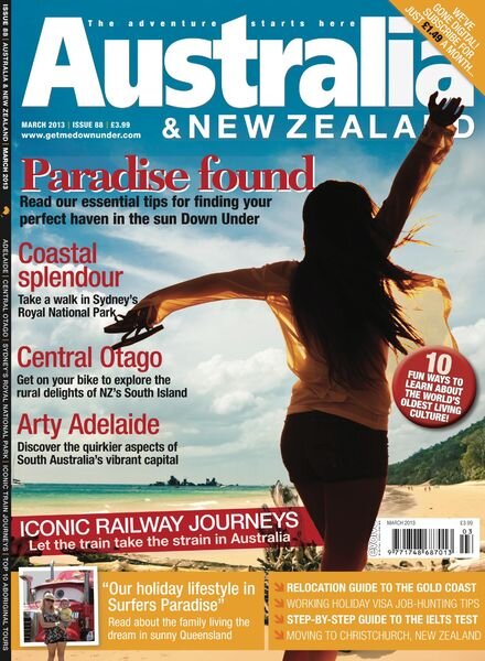 Australia & New Zealand – March 2013 Cover