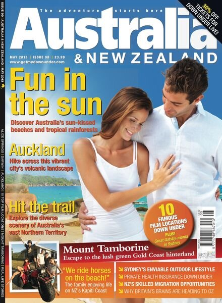 Australia & New Zealand – May 2013 Cover