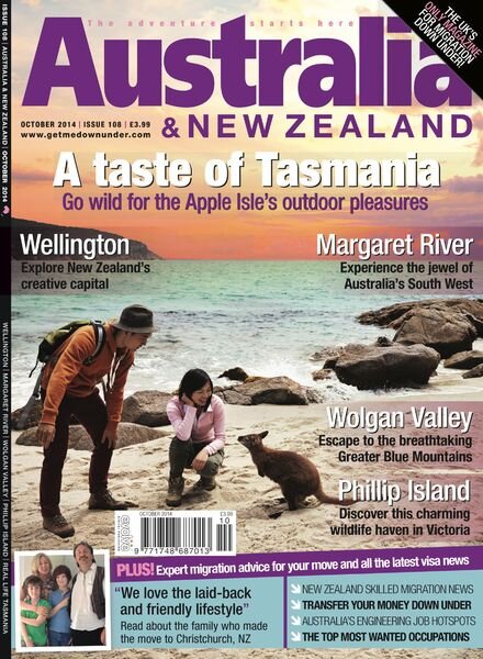 Australia & New Zealand – October 2014 Cover