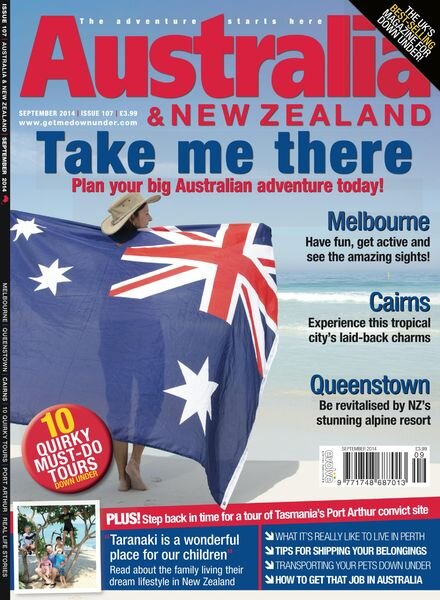 Australia & New Zealand – September 2014 Cover