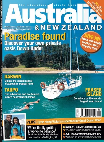 Australia & New Zealand – Winter 2013 Cover