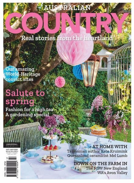 Australian Country – September-October 2020 Cover
