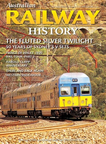 Australian Railway History – September 2020 Cover