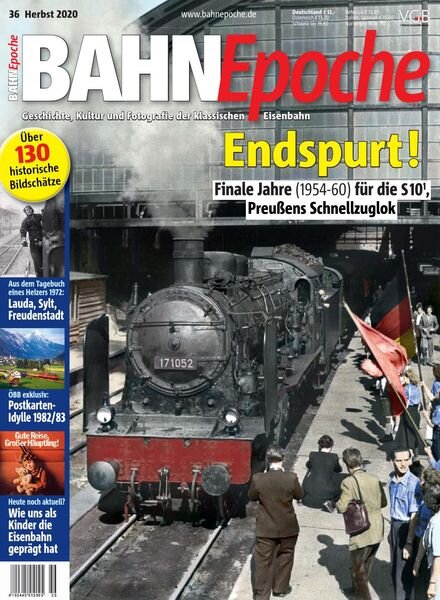 Bahn Epoche – Herbst 2020 Cover