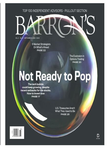 Barron’s – 14 September 2020 Cover