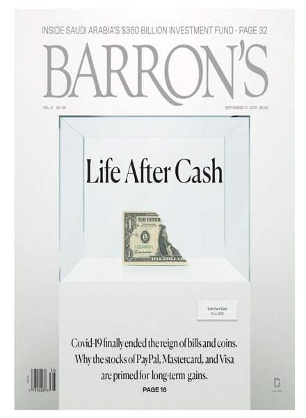 Barron’s – 21 September 2020 Cover