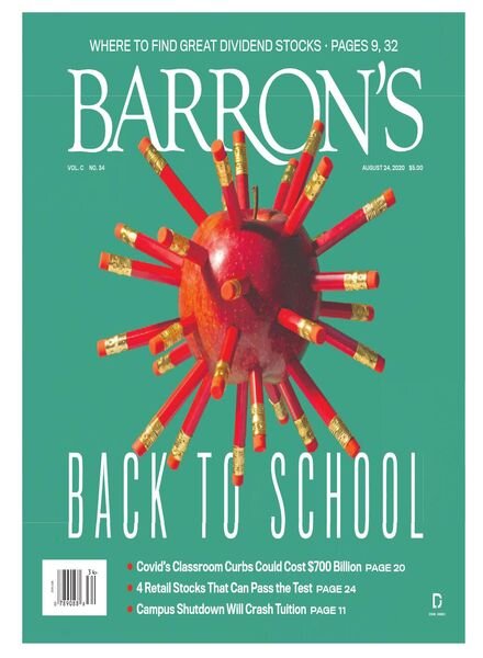 Barron’s – 24 August 2020 Cover