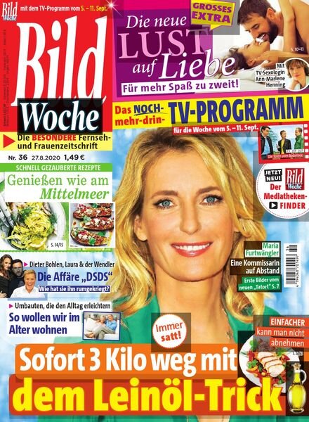 Bild Woche – 27 August 2020 Cover