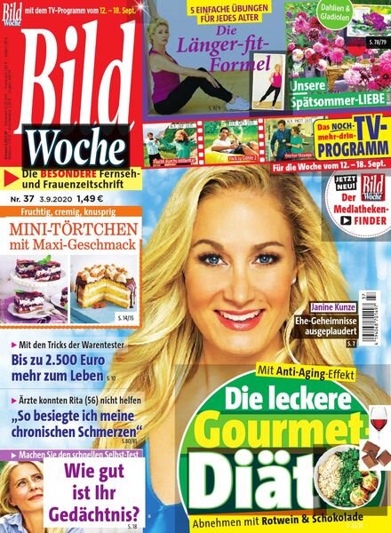 Bild Woche – 3 September 2020 Cover