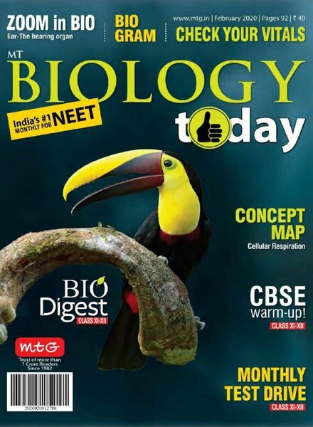 Biology Today – February 2020 Cover