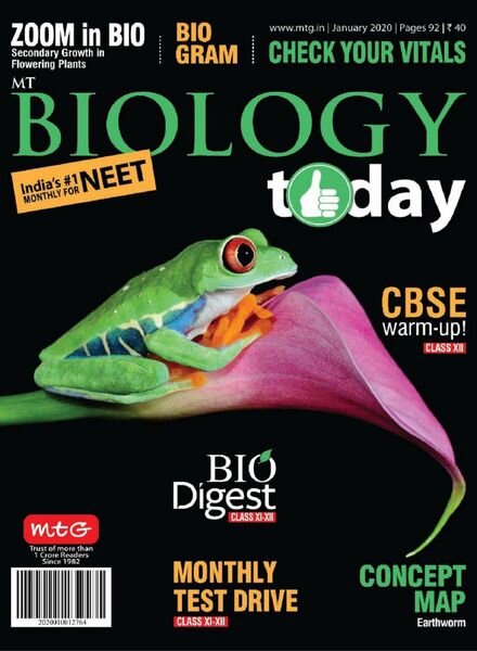 Biology Today – January 2020 Cover