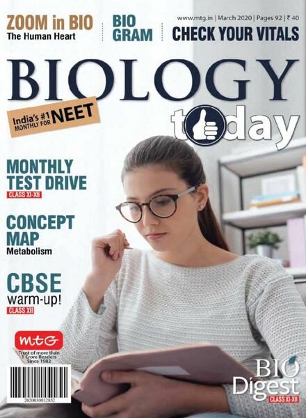 Biology Today – March 2020 Cover