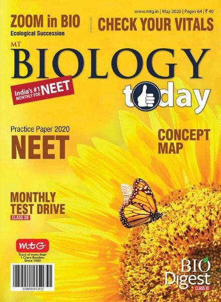 Biology Today – May 2020 Cover