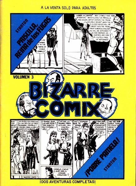Bizarre Comix – Volumen 3 Cover