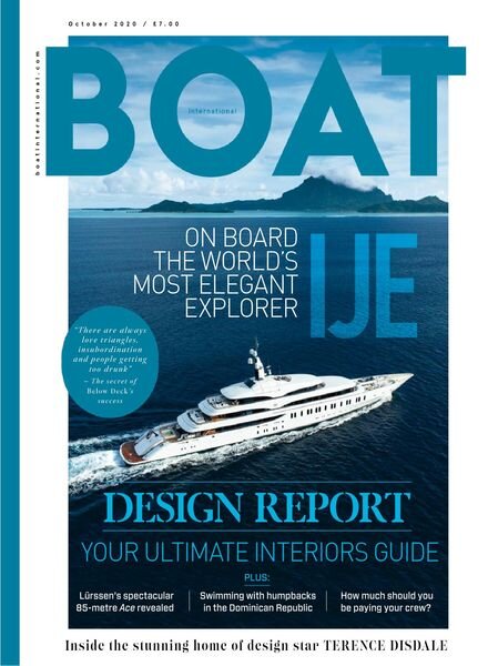 Boat International – October 2020 Cover