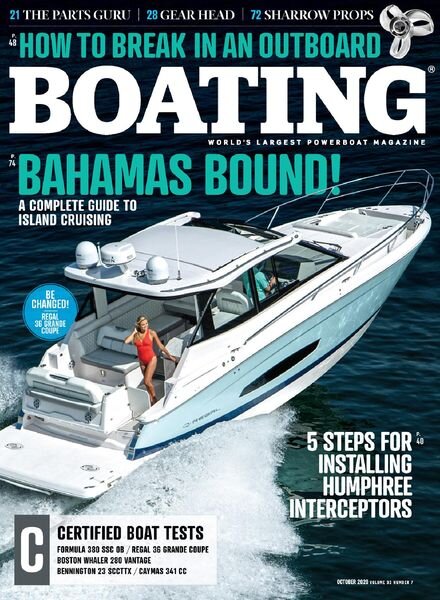 Boating – October 2020 Cover
