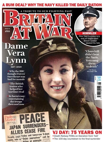 Britain at War – Issue 160 – August 2020 Cover