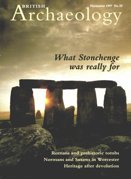 British Archaeology – November 1997 Cover