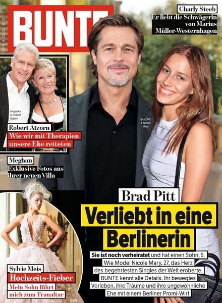 Bunte – 3 September 2020 Cover