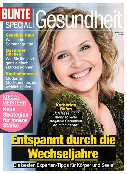 Bunte Gesundheit – Nr.4 2020 Cover