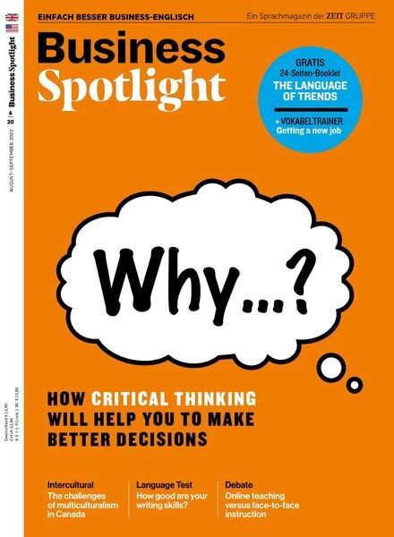 Business Spotlight – August-September 2020 Cover