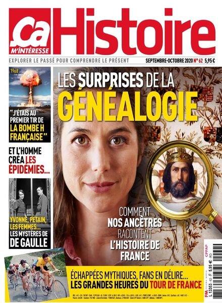 ca M’Interesse Histoire – Septembre-Octobre 2020 Cover