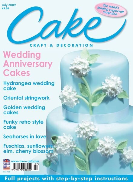 Cake Decoration & Sugarcraft – July 2009 Cover