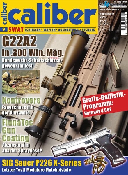 Caliber SWAT Germany – September 2020 Cover